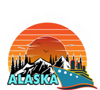 Cruisin' Together Alaska Couples Family Friends Matching Gift Women's Tri-Blend 3/4-Sleeve Raglan Shirt