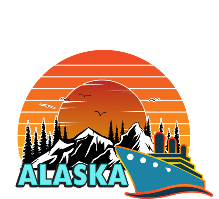 Cruisin' Together Alaska Couples Family Friends Matching Great Gift Women's Tri-Blend 3/4-Sleeve Raglan Shirt