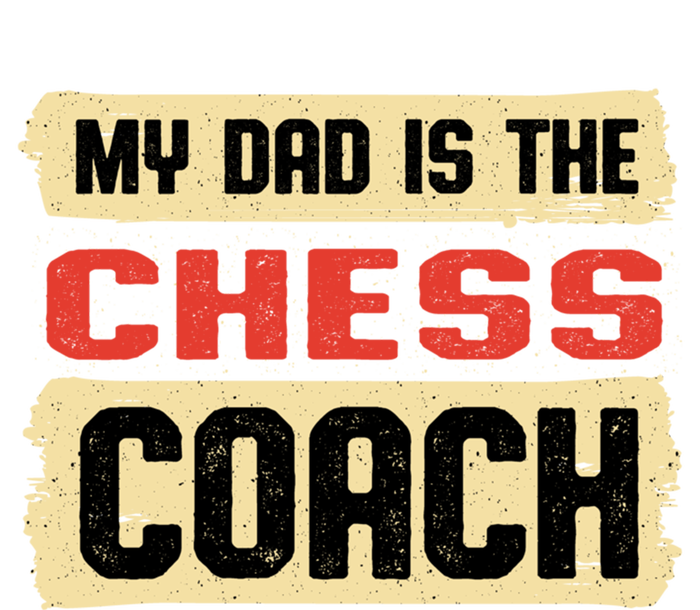 Dad Is The Chess Coach Fathers Day Chess Player Parents Cool Gift Ladies Essential Flowy Tank