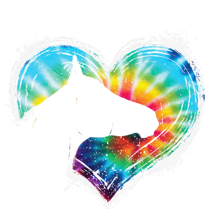 Horse Riding Equestrian Horseback Horses Tie Dye T-Shirt