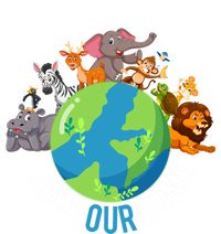 Earth Day Save Our Home Animals Wildlife Environt Planet Gift T-Shirt