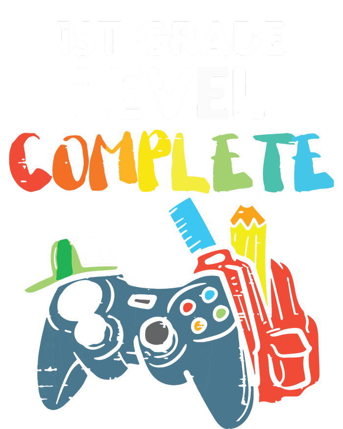 1st Grade Level Complete Gaming Last Day Of School Gamer T-Shirt