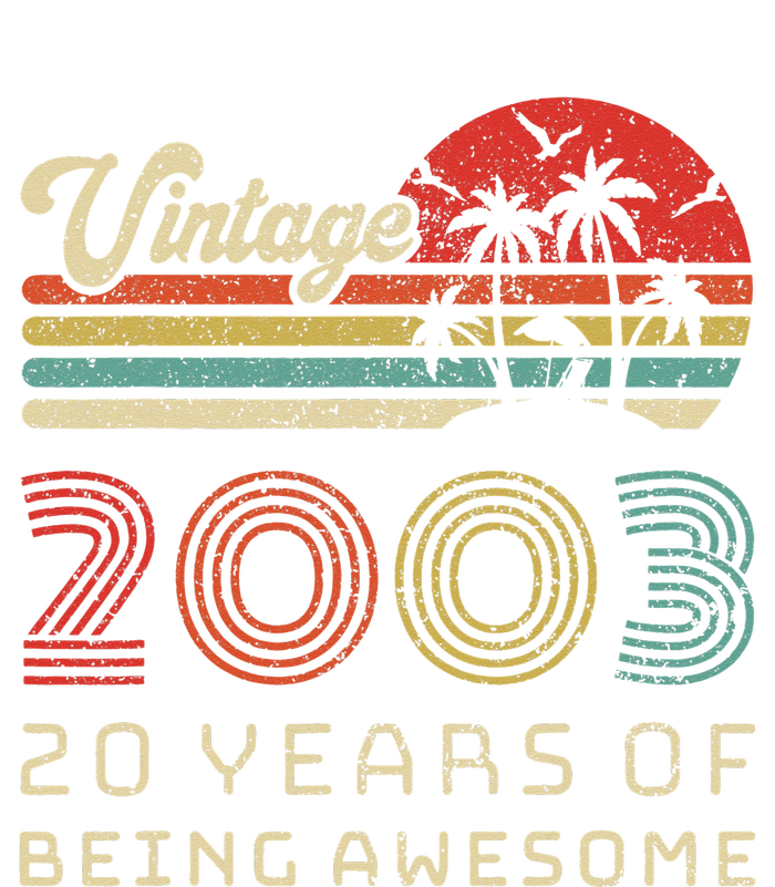 20 Year Old Birthday Vintage 2003 20th Birthday T-Shirt