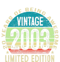 20 Year Old Gift Teen Vintage 2003 20th Birthday Women's T-Shirt