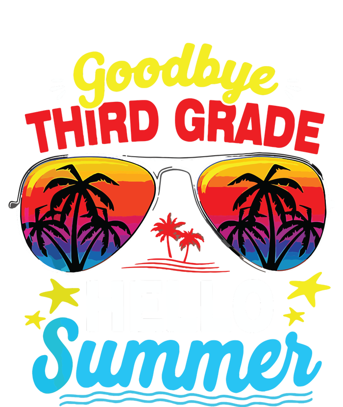 Goodbye 3rd Grade Hello Summer Graduation Last Day Of School Performance Fleece Hoodie