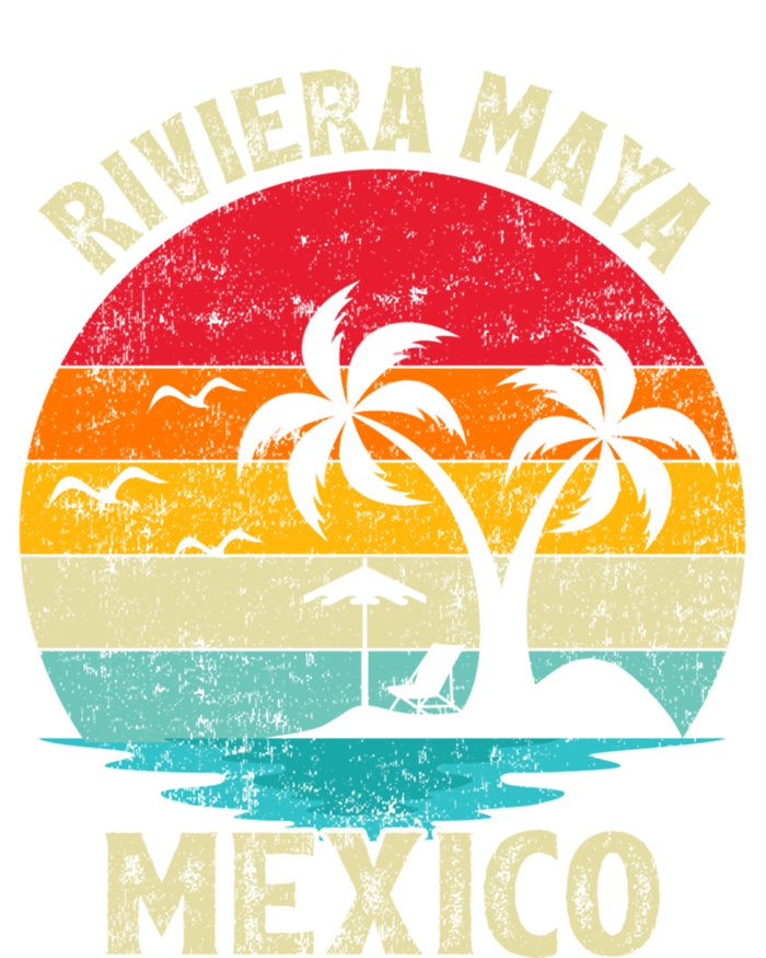 Family Vacation Vintage Retro Mexico Riviera Maya Beach Gift T-Shirt