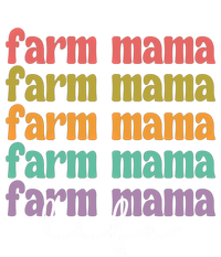 Farm Mama Life Farm Mother Proud Farmer Gift Valucap Bio-Washed Visor