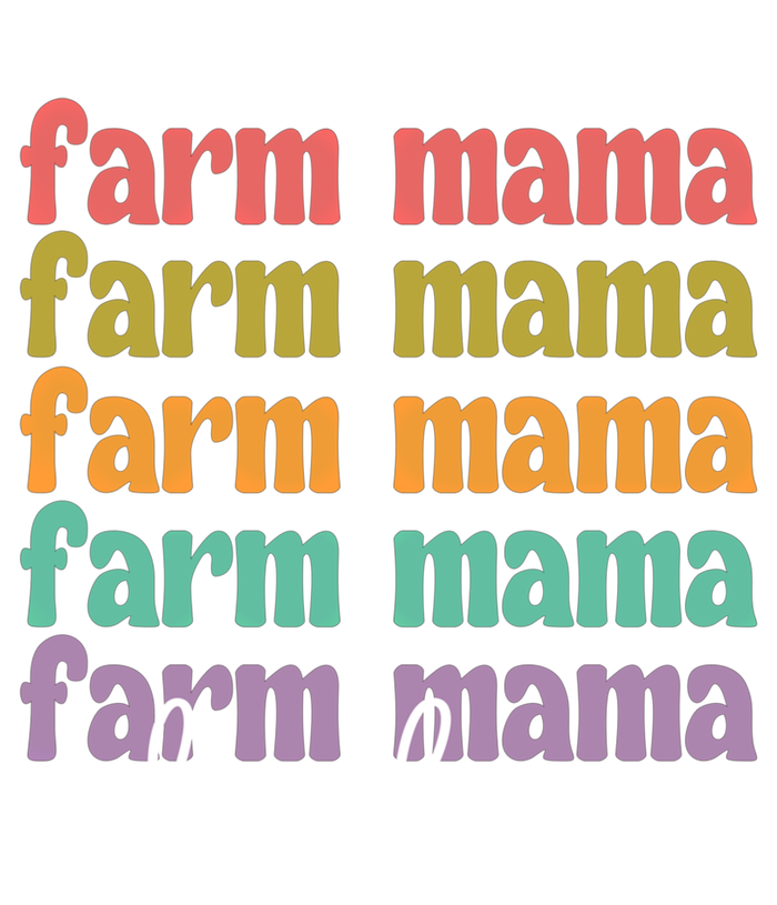 Farm Mama Life Farm Mother Proud Farmer Gift Valucap Bio-Washed Visor