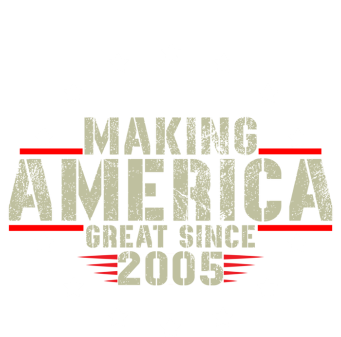 Funny Making America Great Since 2005 Design 17th Birthday Gift T-Shirt