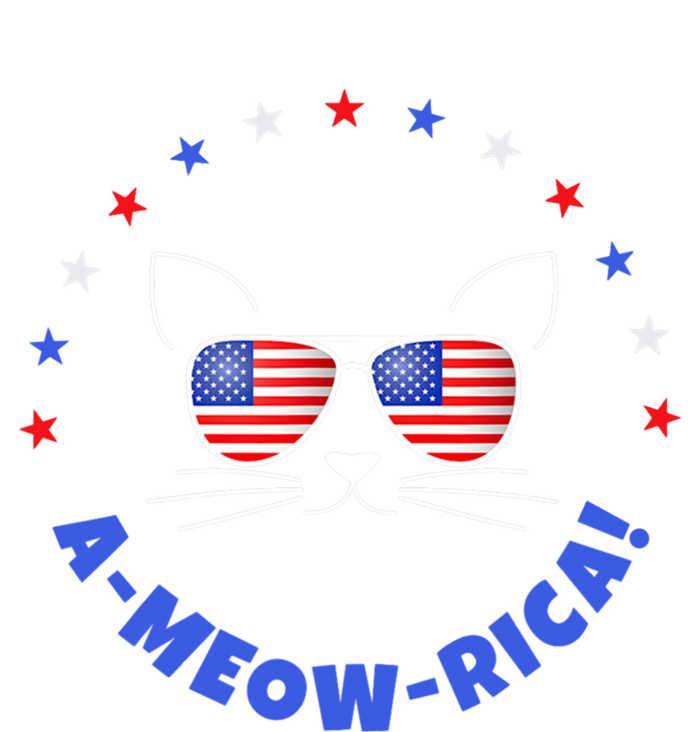 Funny Memorial Day July 4th Cat Ameowrica Day Funny Gift 16 in Basic Backpack