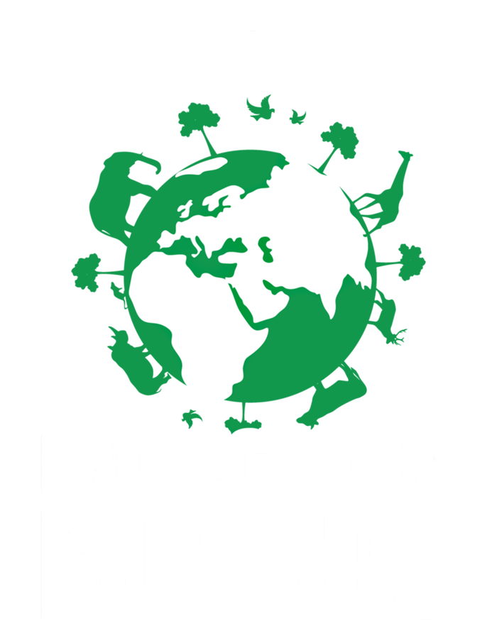 Environt Earth Day Protect Our Earth Protect Our Future Gift Full Zip Hoodie