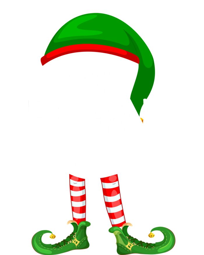 Funny The Fishing Elf Matching Family Christmas Gift Ladies Essential Flowy Tank