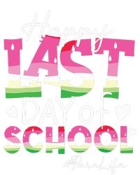 Happy Last Day Of School Para Life Watermelon Summer Vibes T-Shirt