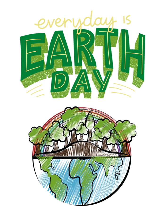 Everyday Is Earth Day Save The Earth Gift Women's T-Shirt