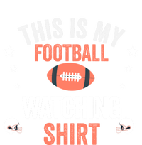 Football Fan Funny Vintage This Is My Football Watching Meaningful Gift Long Sleeve Shirt