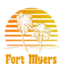 Fort Myers Florida Sunset Palm Trees Beach Vacation Cool Gift Tall Sweatshirt