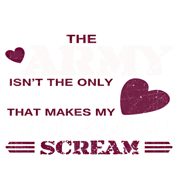 Funny Army Wife/friend Meaningful Gift Make My Soldier Scream Cute Gift Cool Gif Ladies Essential Flowy Tank