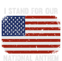 I Stand For Our National Anthem Usa Flag Conservative Funny Gift T-Shirt