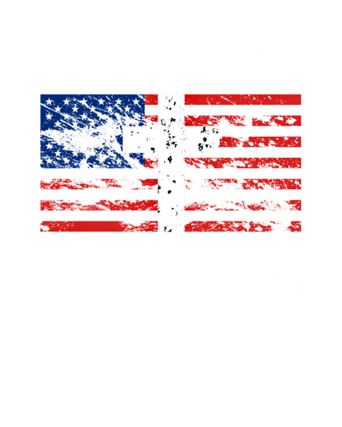 I Stand For The National Anthem Cross Us Flag Great Gift T-Shirt