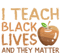 I Teach Black Lives And They Matter African Teacher Juneteenth Gift Ladies Essential Tank