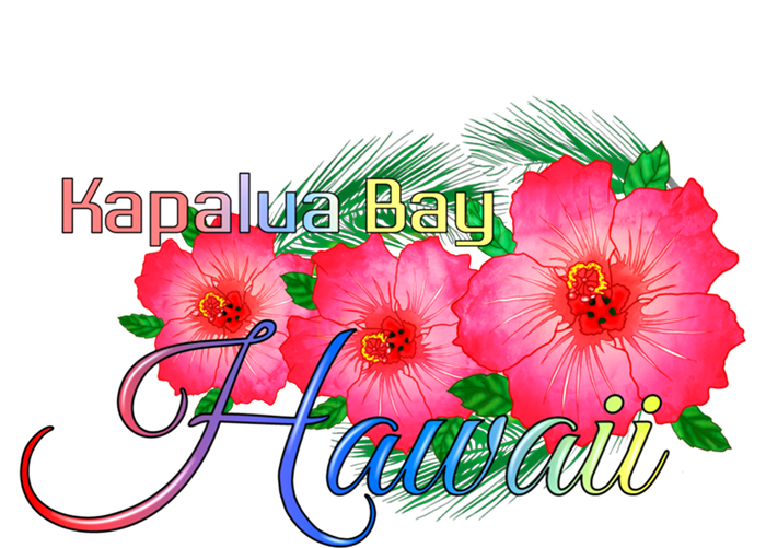 Kapalua Bay Hawaii Tropical Flowers Family Vacation Gift T-Shirt