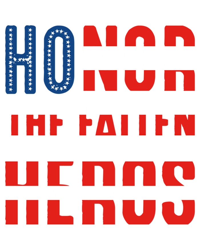 Honor The Fallen Heros Gift Usa American Flag Gift Veterans Day Gift T-Shirt