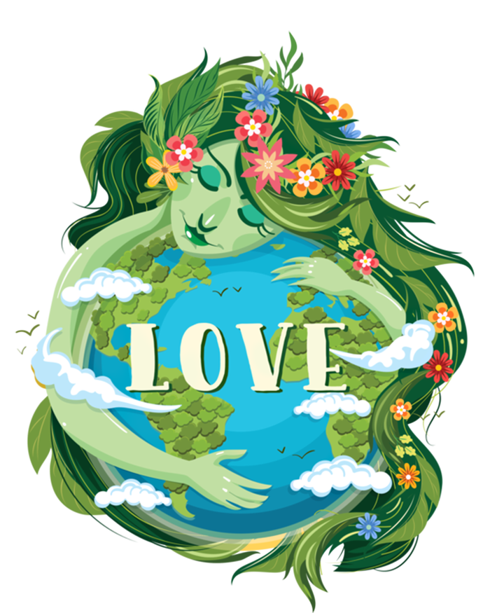 Love Mother Earth Day Save Our Planet Environt Green Cute Gift Tank Top