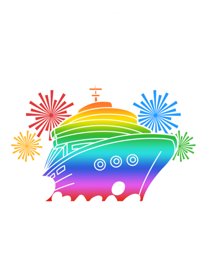 I Love It When We're Cruisin' Together Fun Cruising Trip Cool Gift 16 in Basic Backpack