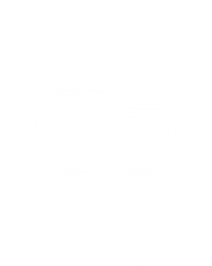 Proud Mom Of A Freaking Awesome Son Mother Mom Gift Kids Hoodie