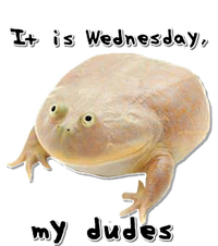 It Is Wednesday My Dudes Funny Classic Frog Meme Original Gift T-Shirt