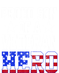 Proud Son Veteran Hero American Flag America Patriotic Gift T-Shirt