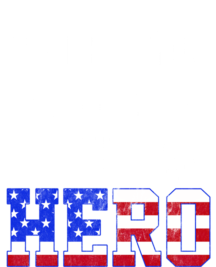 Proud Son Veteran Hero American Flag America Patriotic Gift T-Shirt