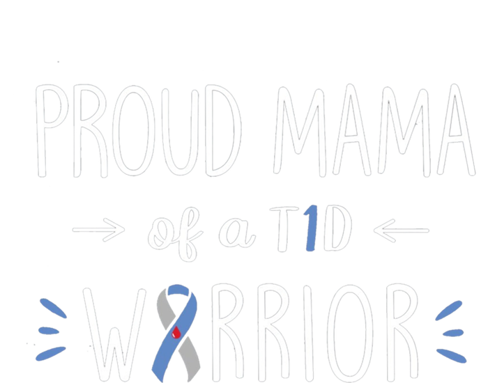 Proud T1d Mom Of Son Diabetes Awareness Diabetic Funny Gift T-Shirt