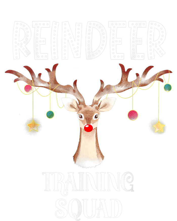 Reindeer Training Squad Funny Christmas Matching Family Gift Women's V-Neck T-Shirt