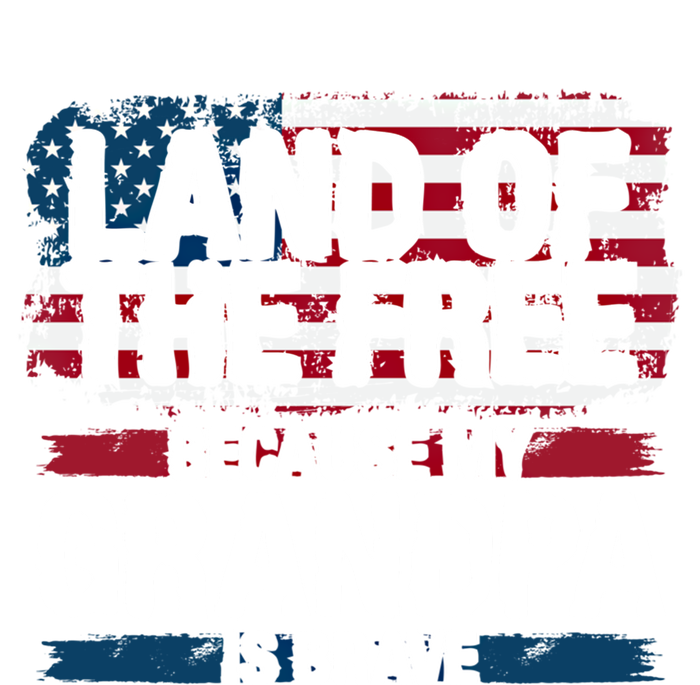 Land Of The Free Because My Grandpa Is Brave Veteran Army Gift Women's T-Shirt