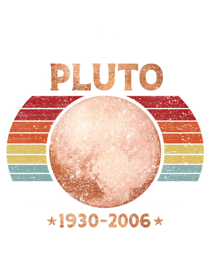 Retro Never Forget Pluto Great Gift Vintage Planet Funny Science Gift T-Shirt