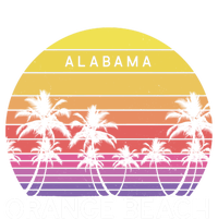 Retro Orange Beach Beach Vintage Alabama State Vacation Gift Kids Sweatshirt