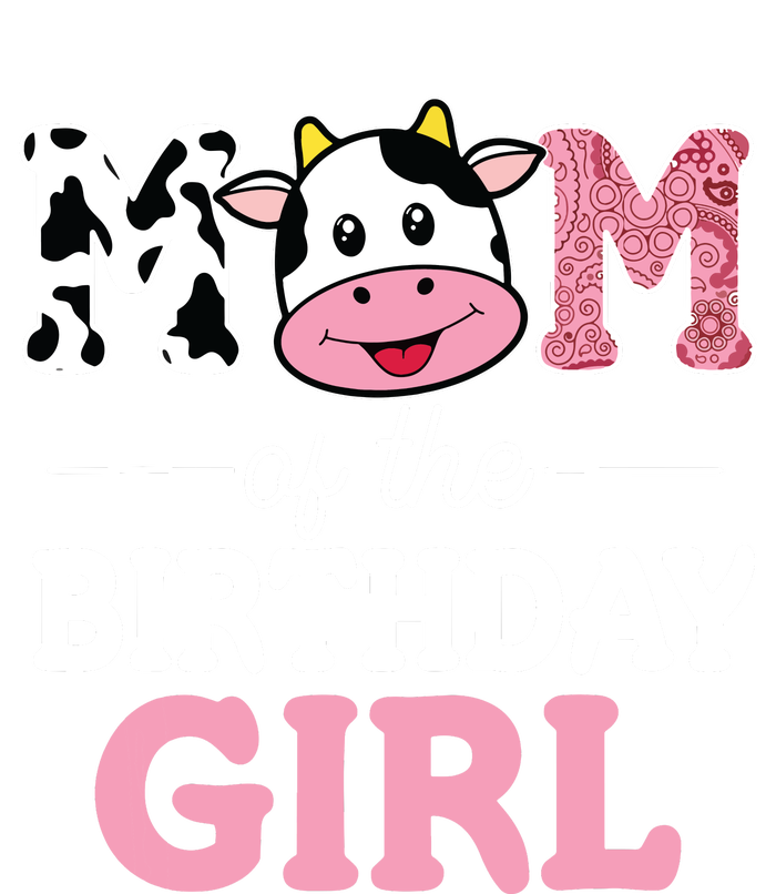 Mom Of The Birthday Farm Cow Mommy Mama 1st Ladies Essential Tank