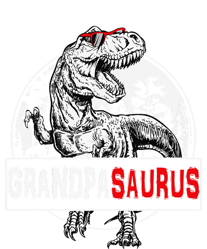 Grandpasaurus T rex Dinosaur Grandpa Saurus Family Matching Women's T-Shirt