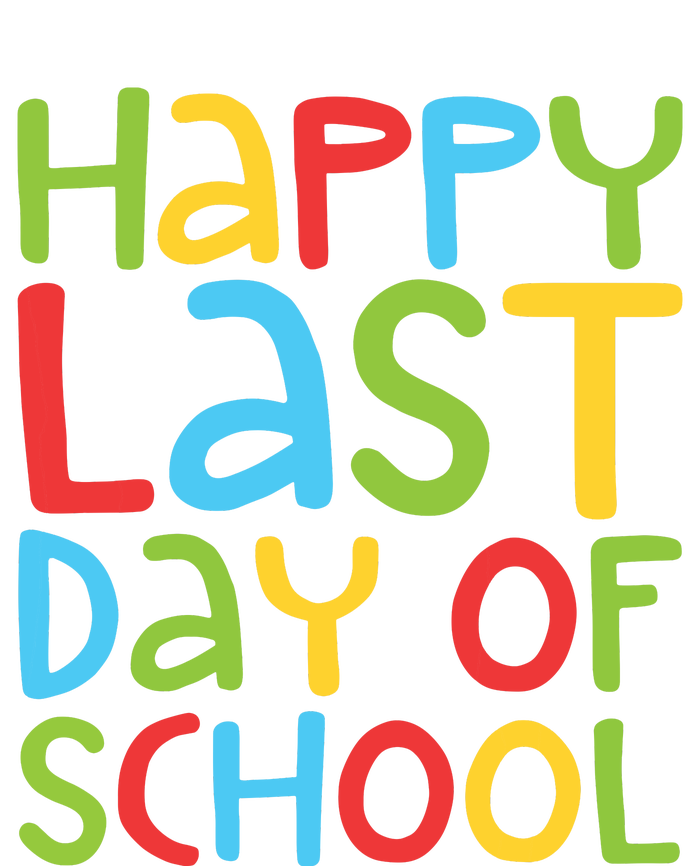 Happy Last Day Of School Students And Teachers Youth Performance Sprint T-Shirt