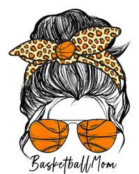 Basketball Mom Messy Bun Proud Mama Basketball Sunshades T-Shirt