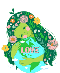 Love Mother Earthday Save Our Planet Environt Green Gift Toddler T-Shirt