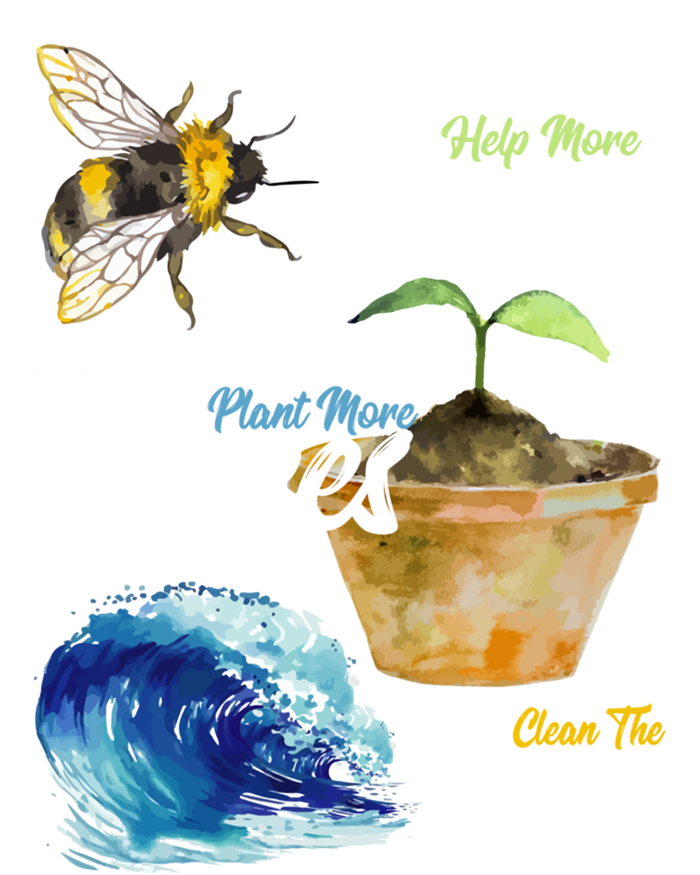 Save The Bees Earth Day Activist Trees Seas Lovers Gift Toddler T-Shirt