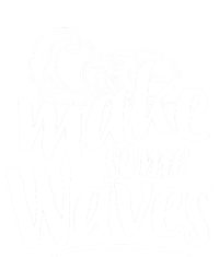 Make Some Waves Summer Vibes Beach Vacay Summertime Summer Cool Gift Ladies Essential Flowy Tank