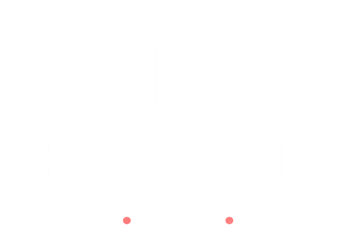 Do Not Disturb My Peace My Joy My Vibe Gift Women's V-Neck T-Shirt