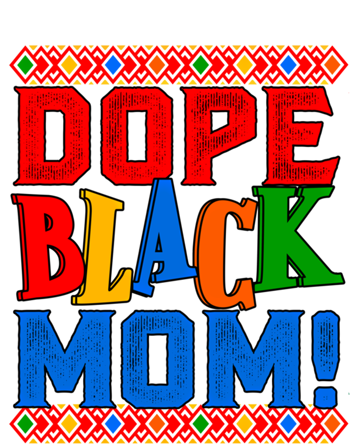 Dope Black Mom African American Mothers Day Gift Valucap Bio-Washed Visor