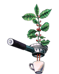 Coffee Plant Espresso Barista T-Shirt