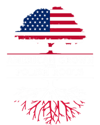 American Grown With Polish Roots Gift Poland Gift Zip Tote Bag