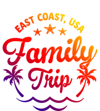 Family Vacation East Coast Funny Gift Stripe Pom Pom Beanie