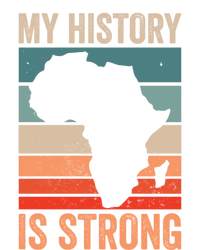 My History Is Strong Clothes Gift African American Gift Coaster